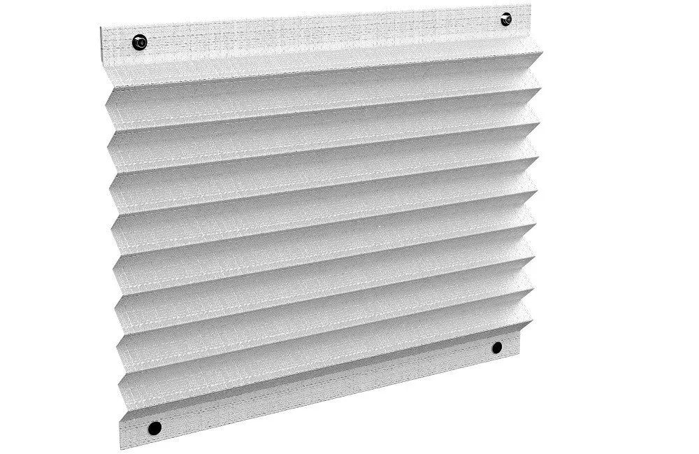 Pleated Shade Cream 20"x12"