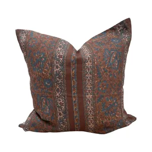Plum Floral Pillow