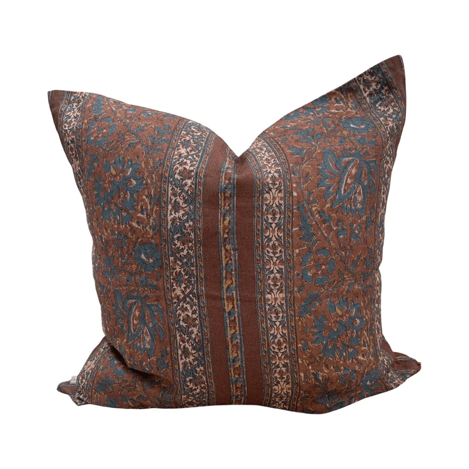 Plum Floral Pillow