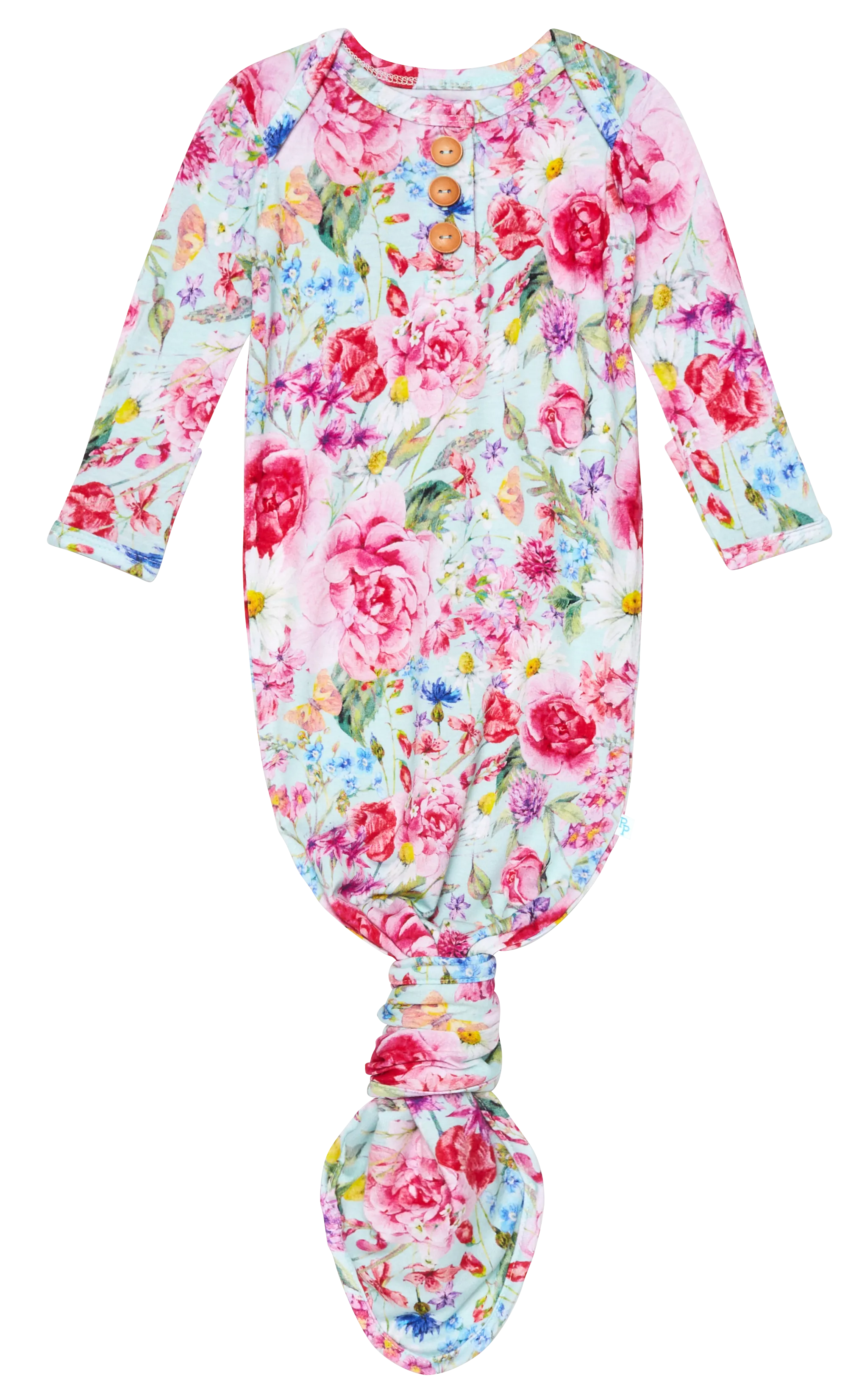 Posh Peanut Alice Wood Button Knotted Gown