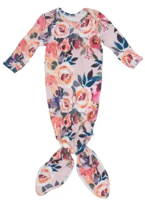Posh Peanut Dusk Rose Knotted Gown