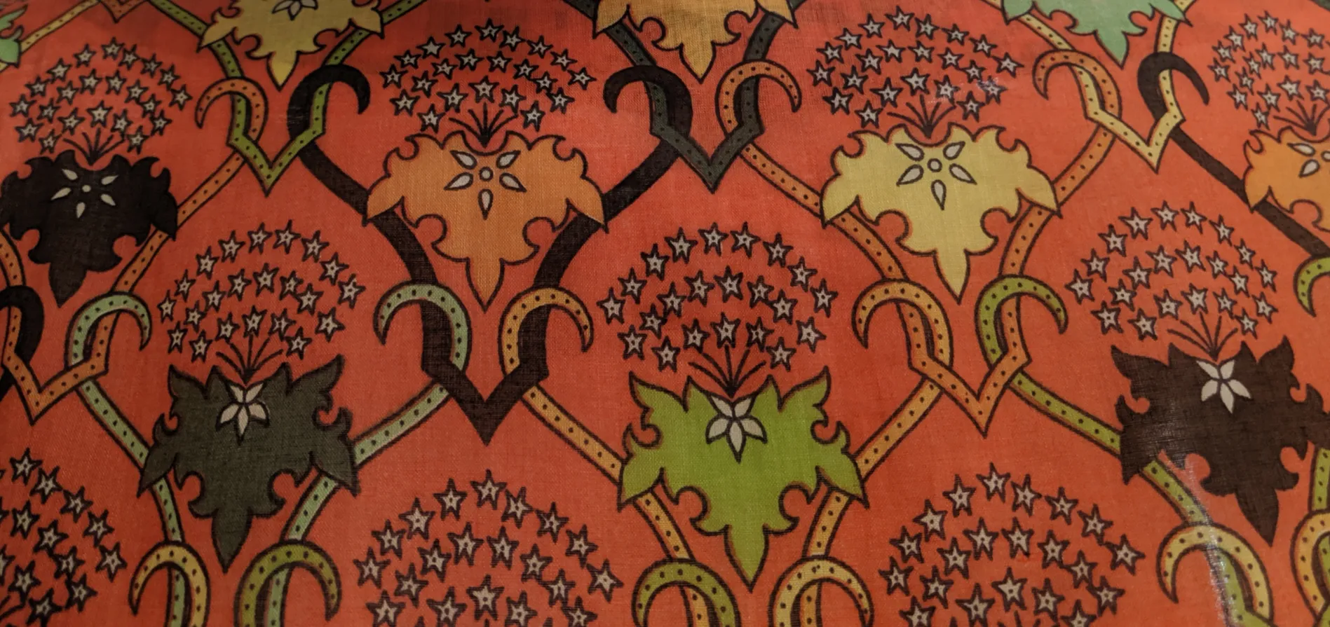 Pucci 60s Orange Cotton Print Shift Dress