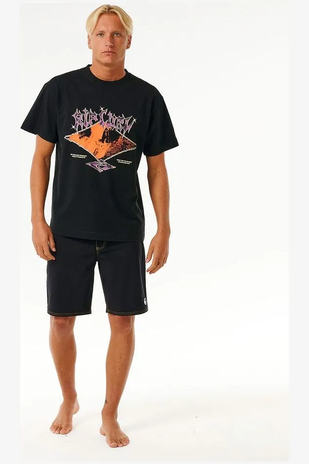 QSP METAL CORE TEE - BLACK
