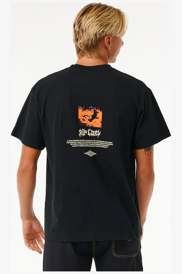 QSP METAL CORE TEE - BLACK