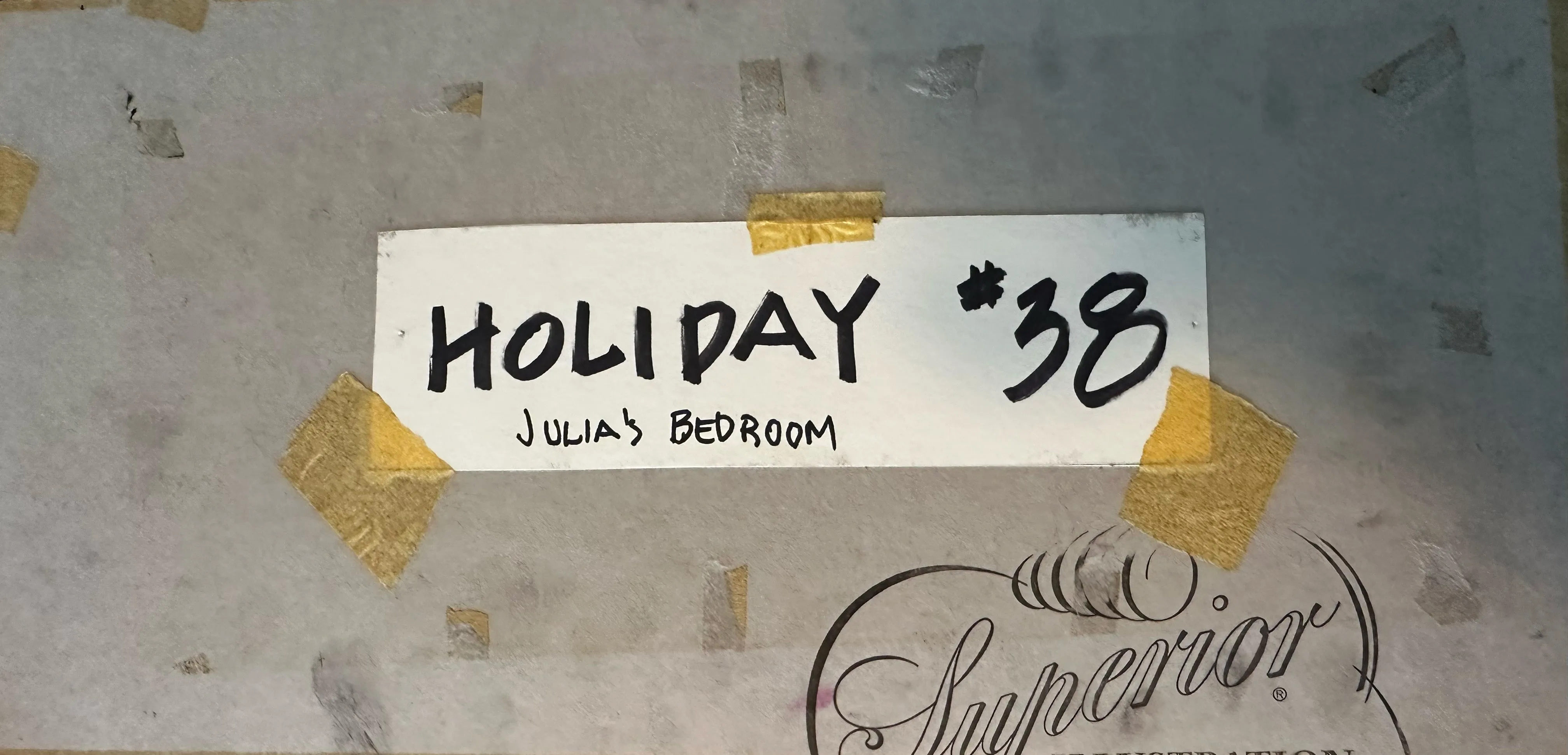 "Holiday" Set Renderings (4) by Lloyd Burlingame