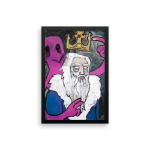 "The King's Ear" Framed Poster