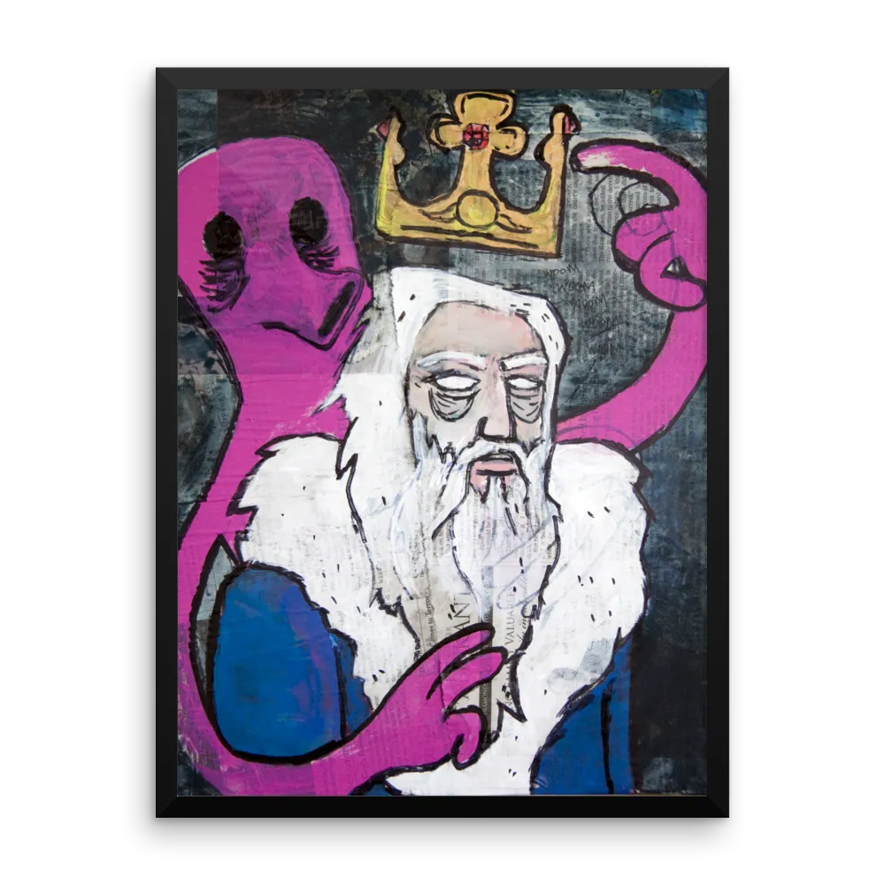 "The King's Ear" Framed Poster