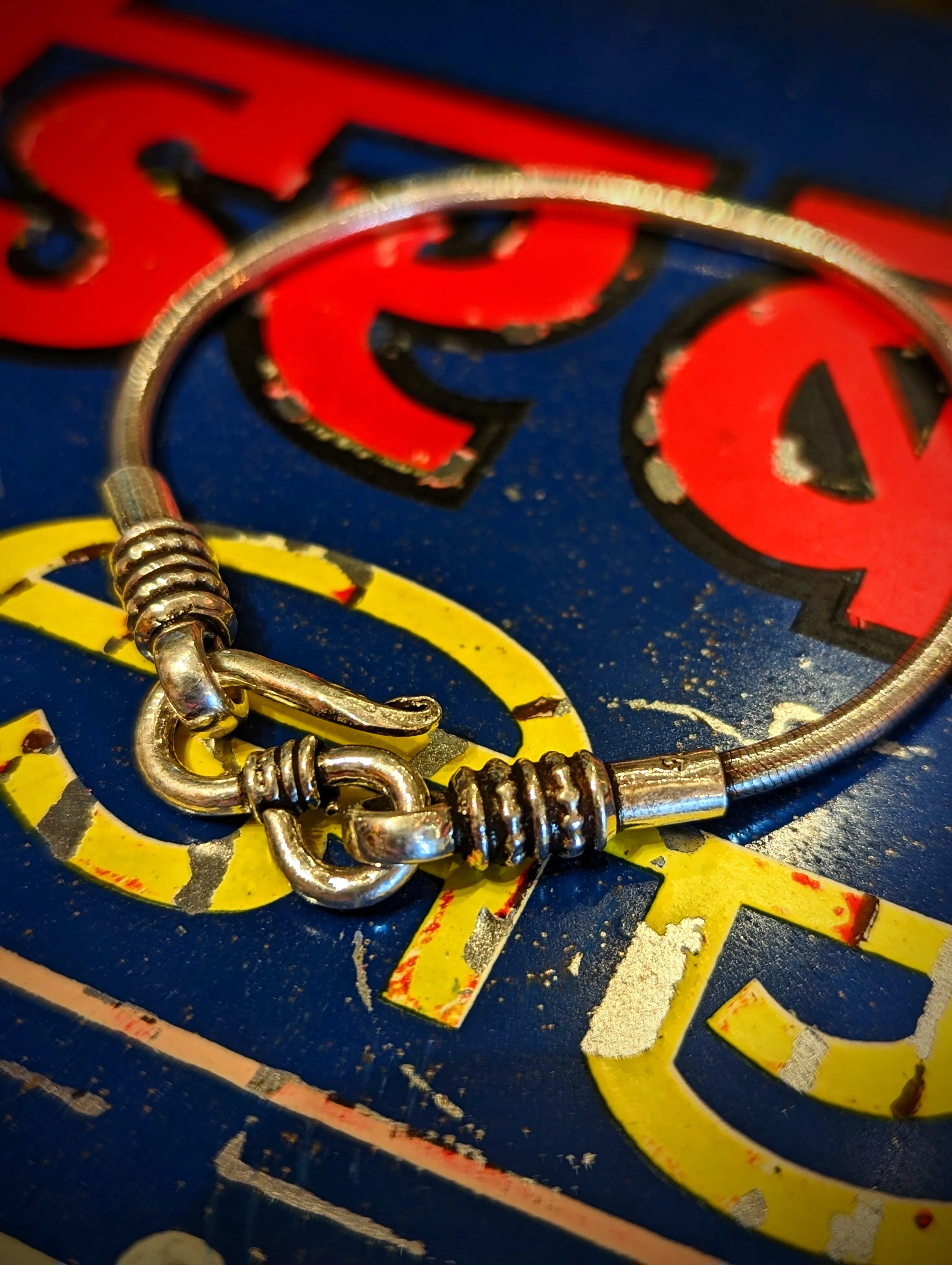 Rajasthani fine woven snakes bracelet