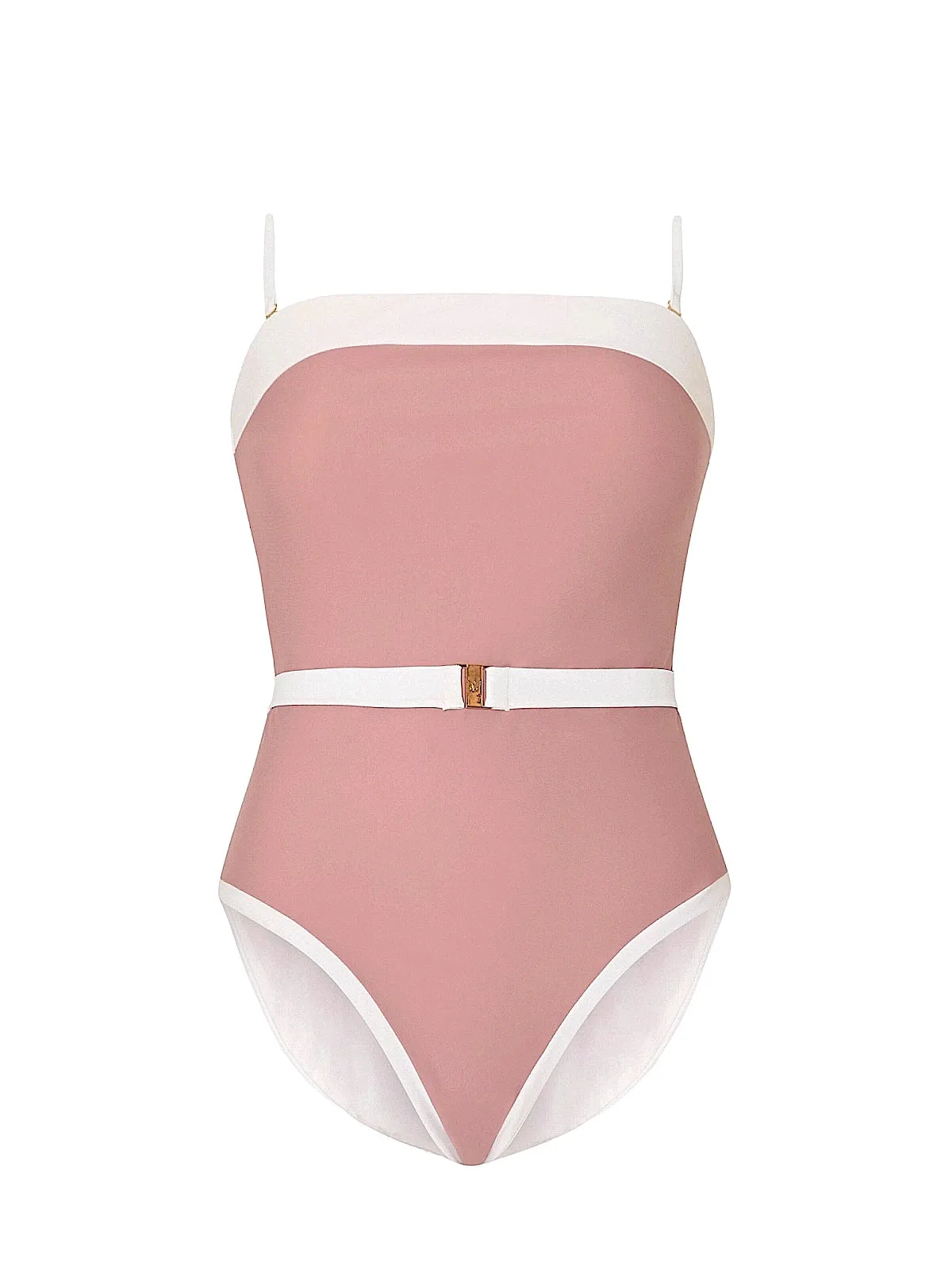 Ravello Strapless Colorblock One-Piece