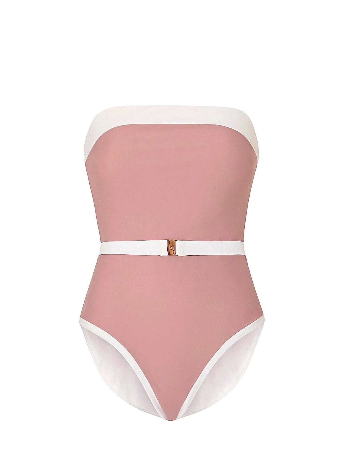 Ravello Strapless Colorblock One-Piece