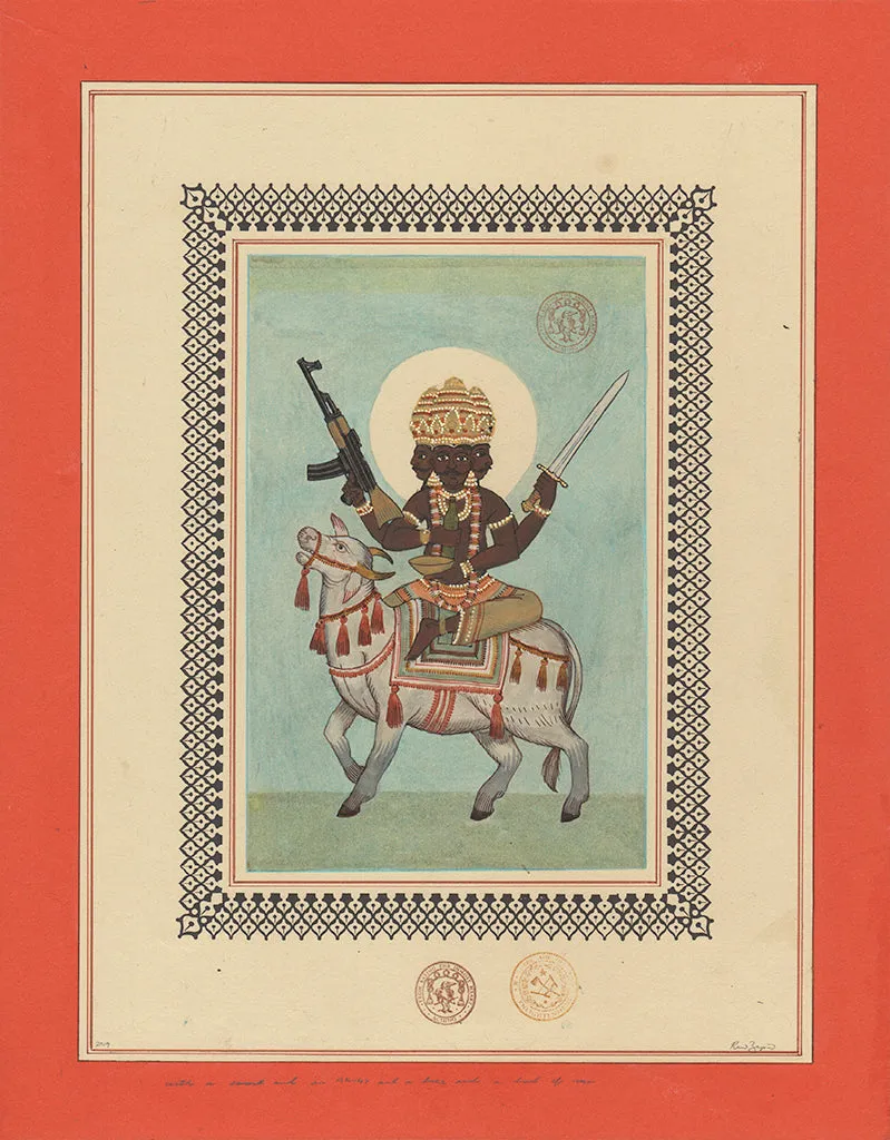 Ravi Zupa - "With A Sword, An AK 47, A Beer And A Bowl Of Food"