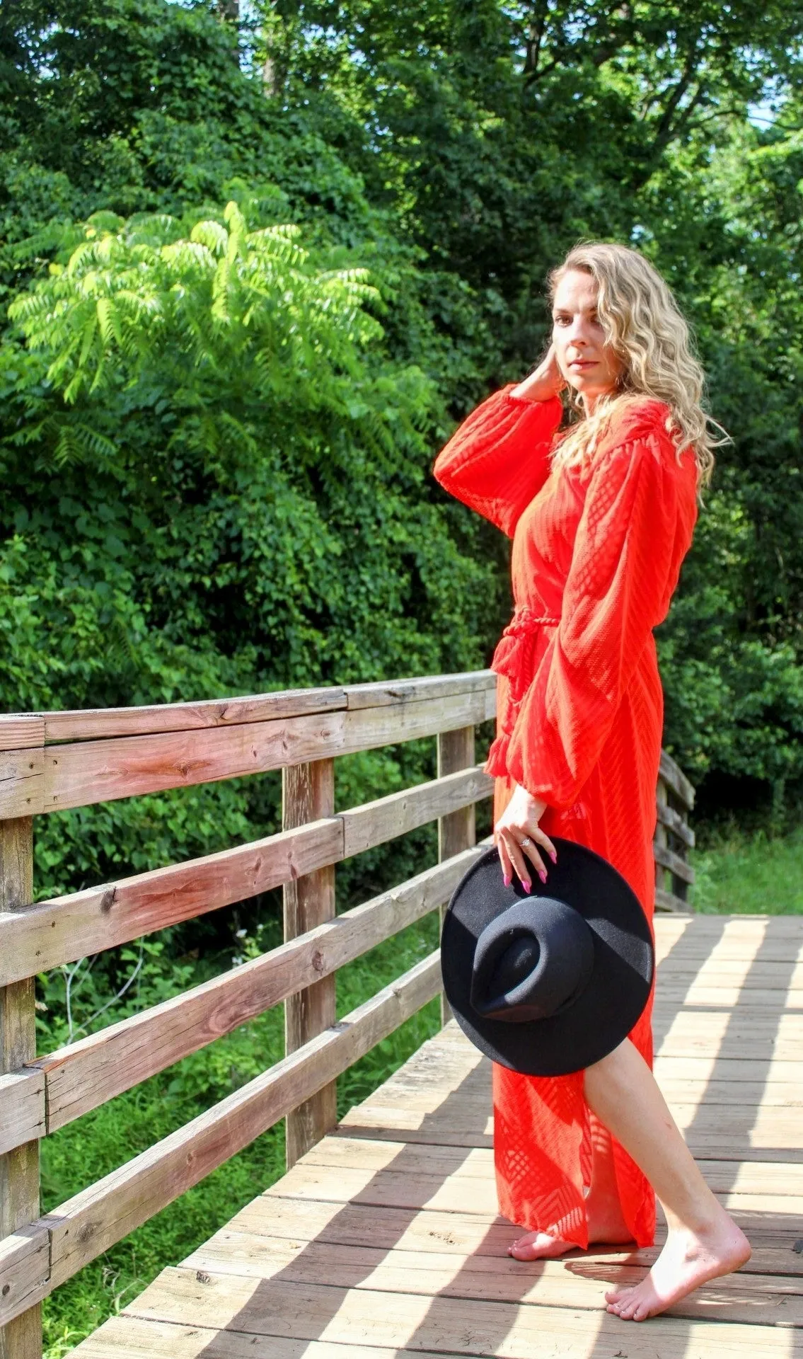 Red Carpet Ready Maxi Dress Cover Up