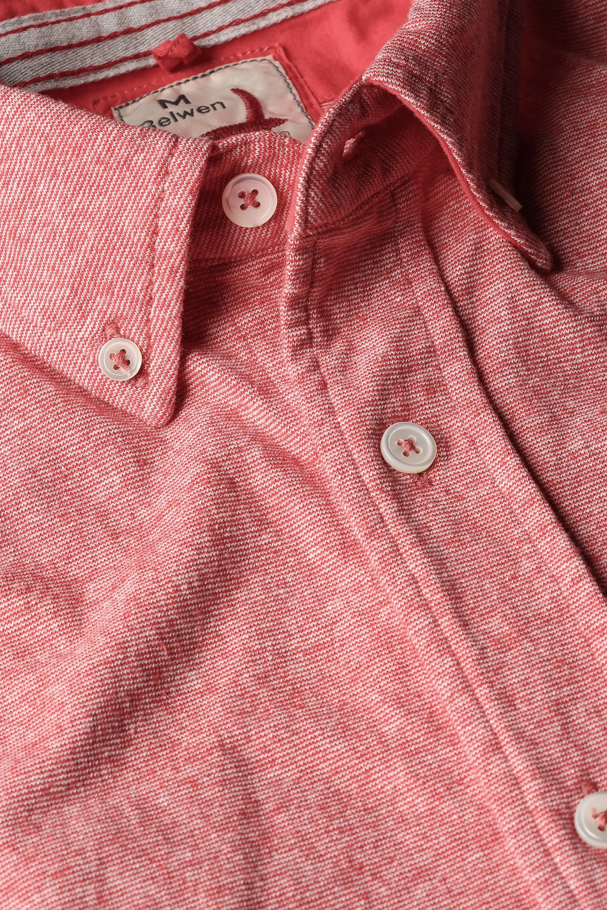 Relwen Fineline Knit Buttondown Shirt