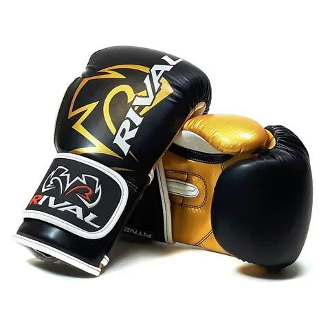 RIVAL RB7 JUNIOR FITNESS PLUS VELCRO-BLACK/GOLD