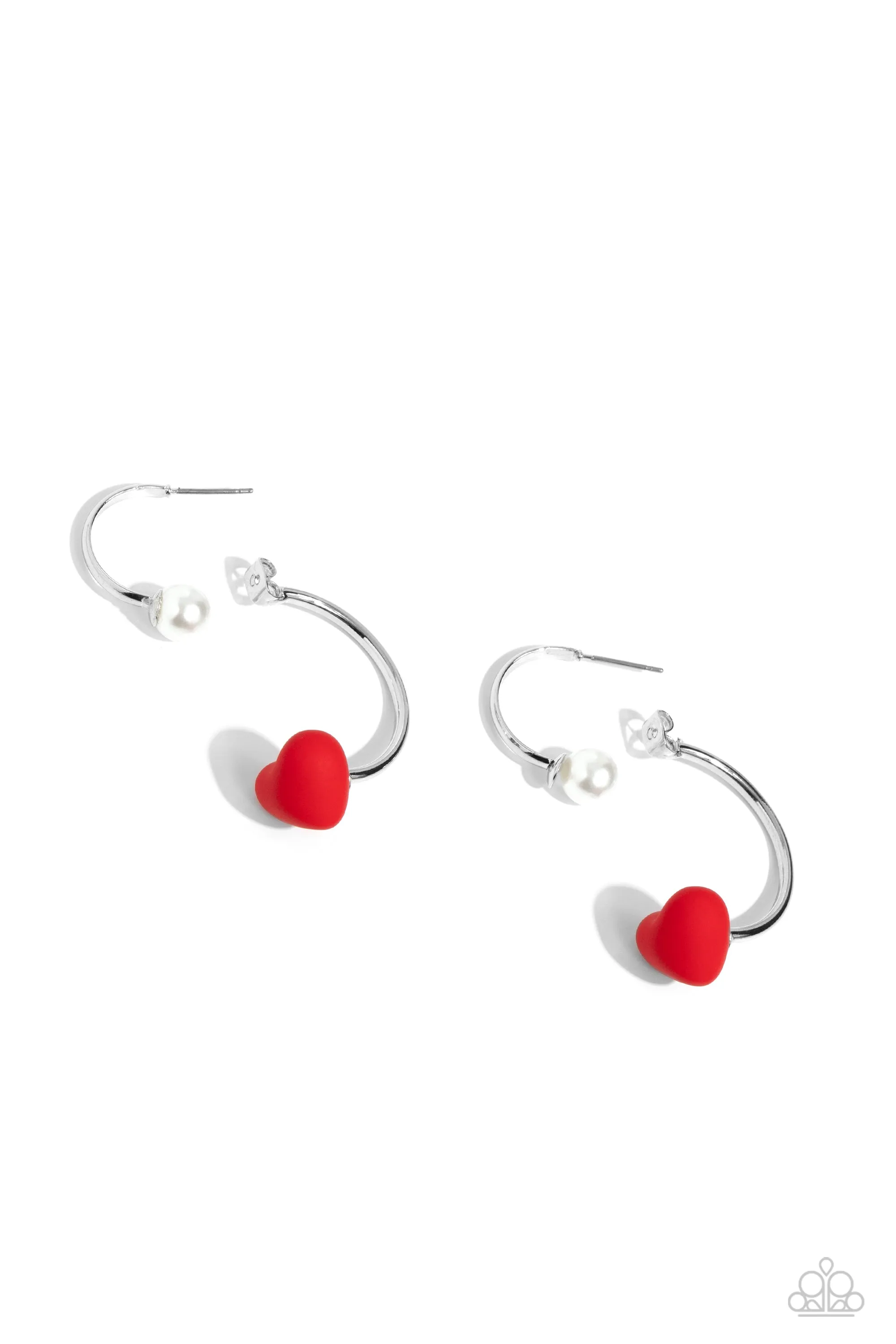 Romantic Representative - Red Earrings