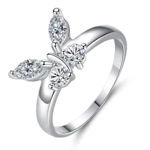 Round Shape white gold vintage Unique moissanite Engagement Ring Hidden Halo wedding Ring Anniversary gift for her Stackable Ring