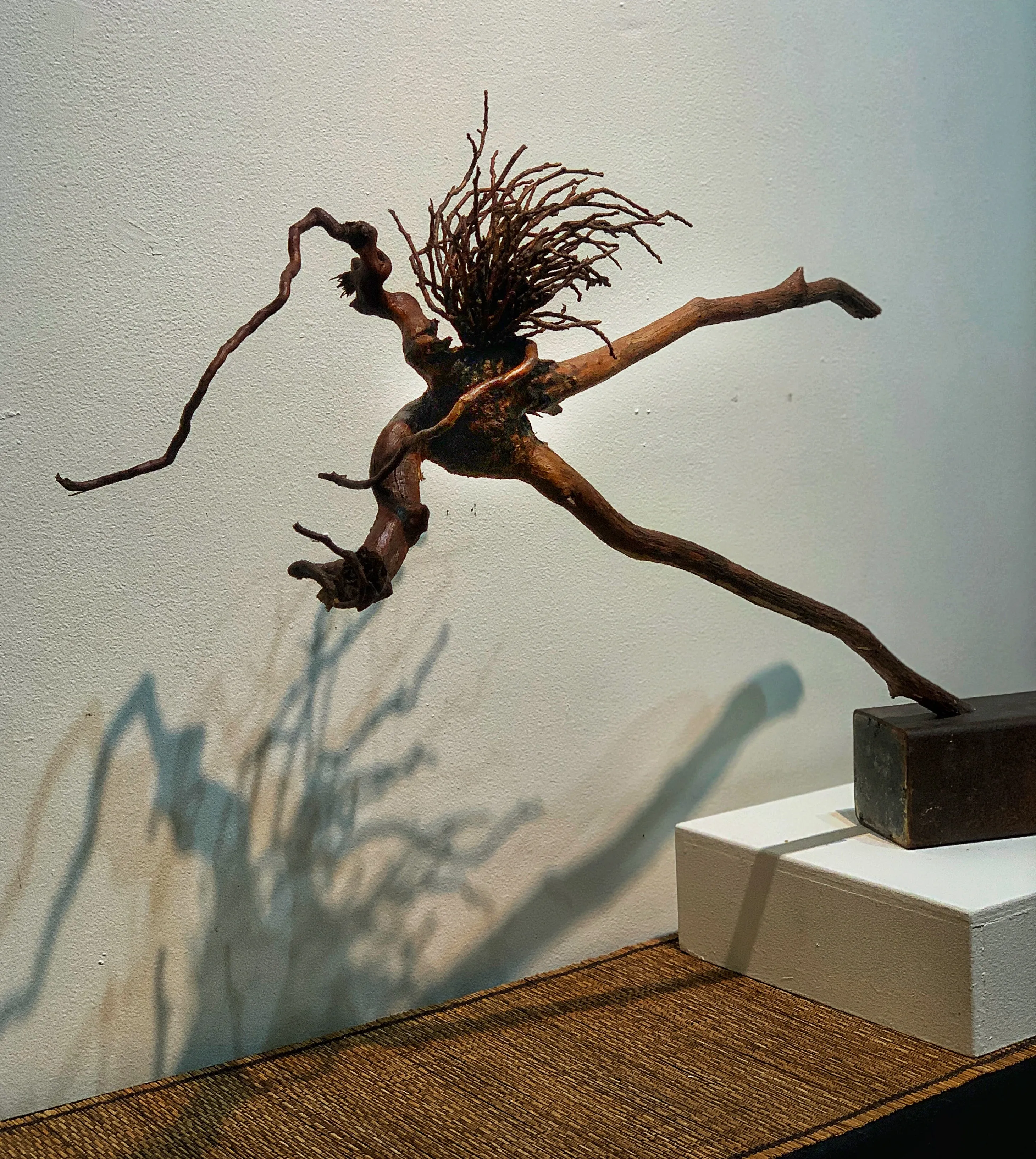 “Running in the Woods” - Abstract 3D Sculpture