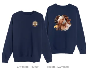 Rustic Forrest Farm & Sanctuary Comfort Unisex Crewneck Sweatshirt - r9wR7F