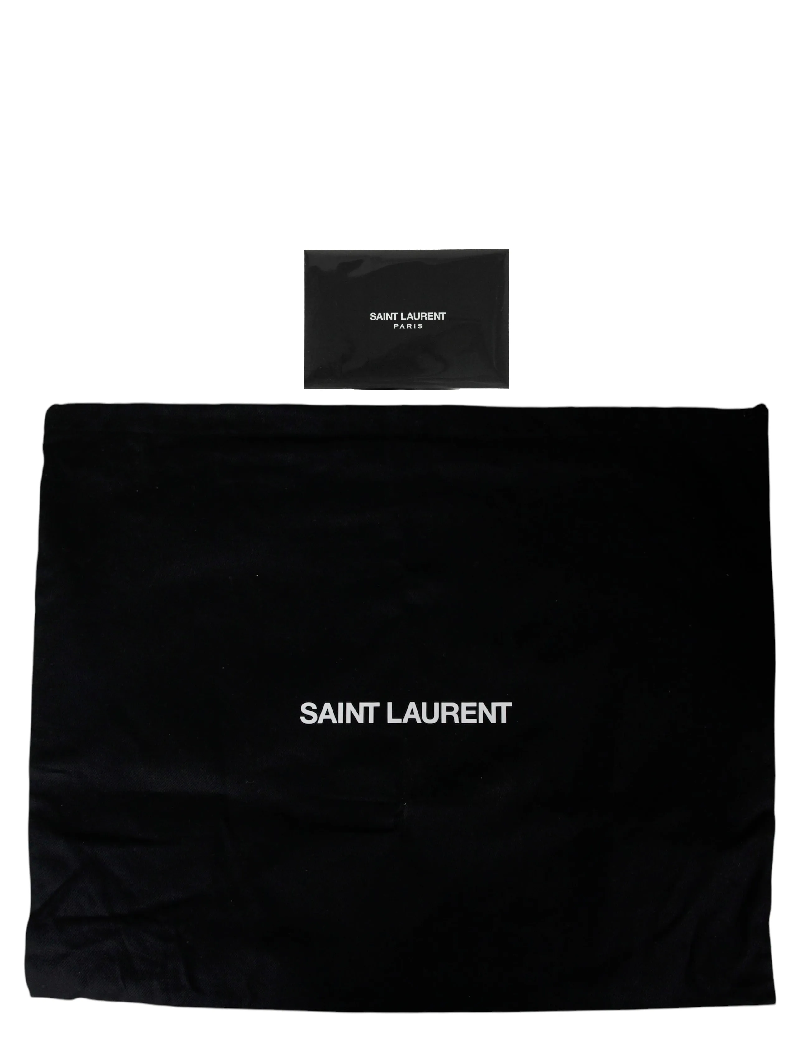 Saint Laurent Black Shearling Calfskin Medium Niki Bag