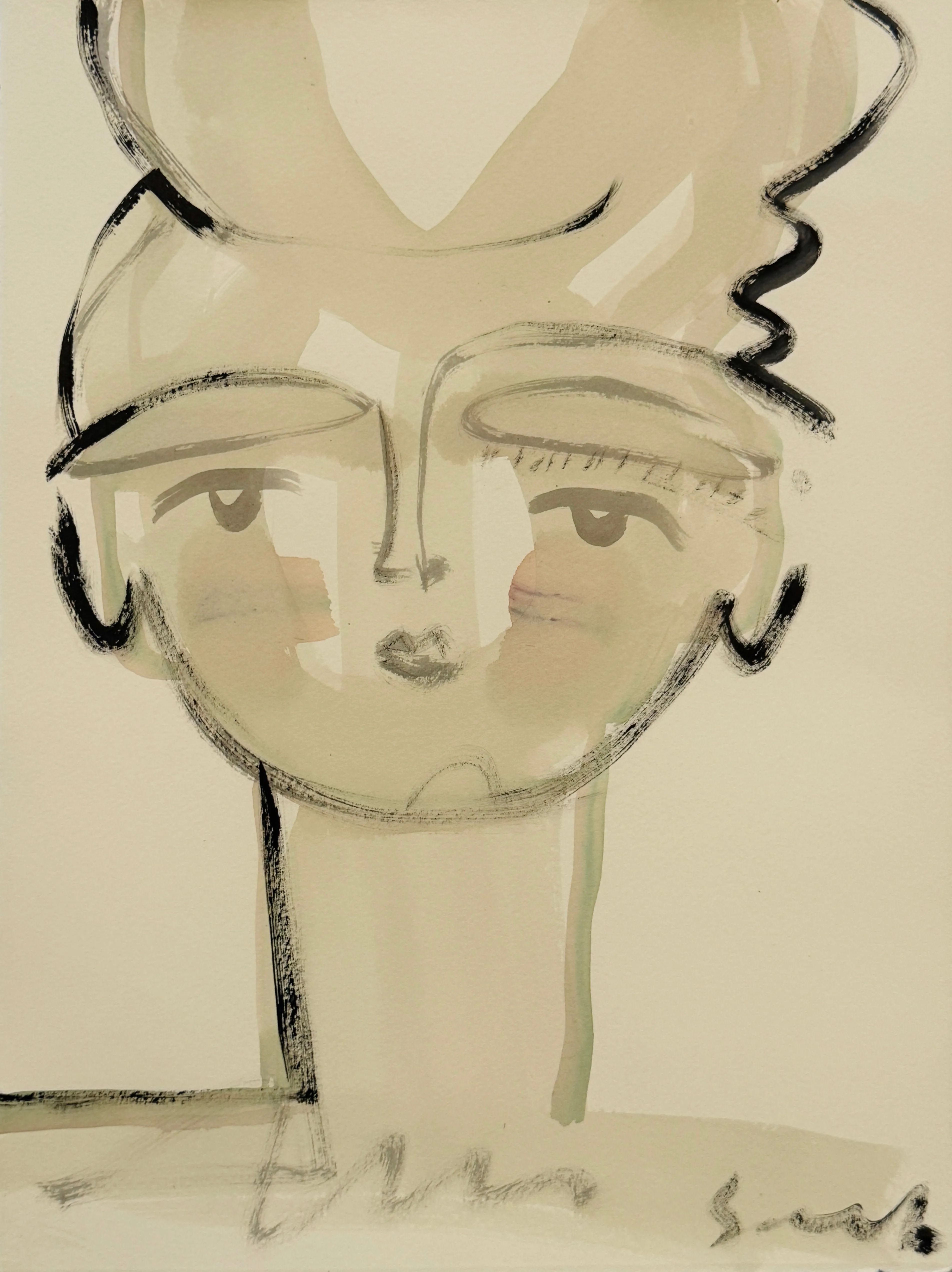 Sand Face 2 - 15 x 11