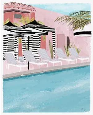 SANDS HOTEL & SPA - Art Print