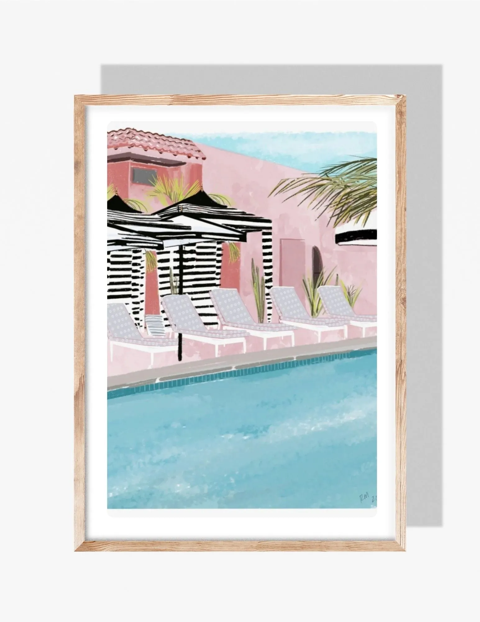 SANDS HOTEL & SPA - Art Print
