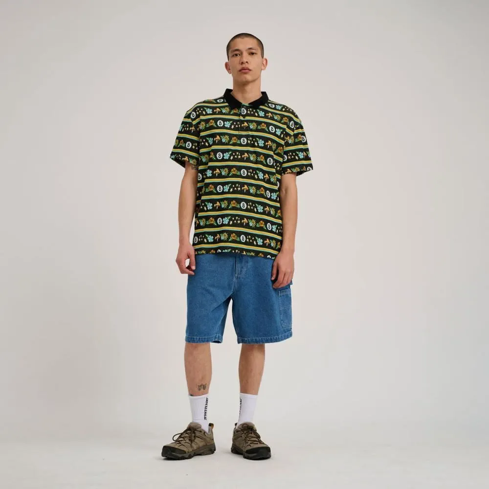 Santa Cruz Top Winkowski Trip Stripe Polo - Ocho Trip