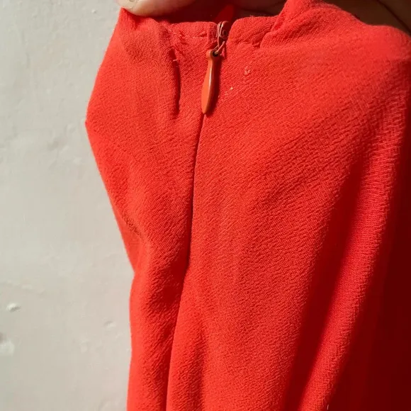 Sass &amp; Bide Mini Dress Red w Pink Sequins Color block Party Dress