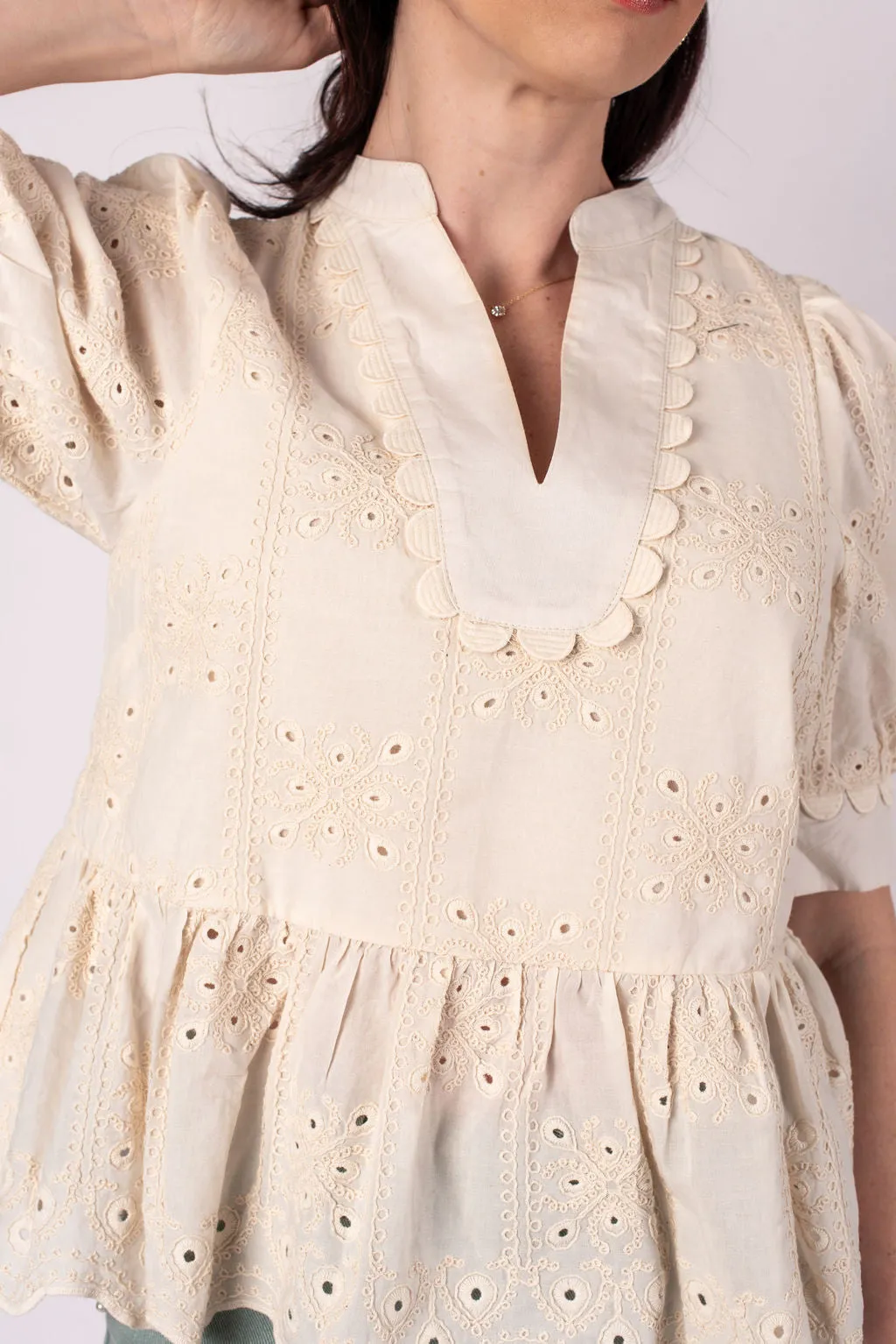Sawyer Puff Sleeve Top