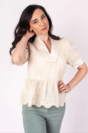 Sawyer Puff Sleeve Top
