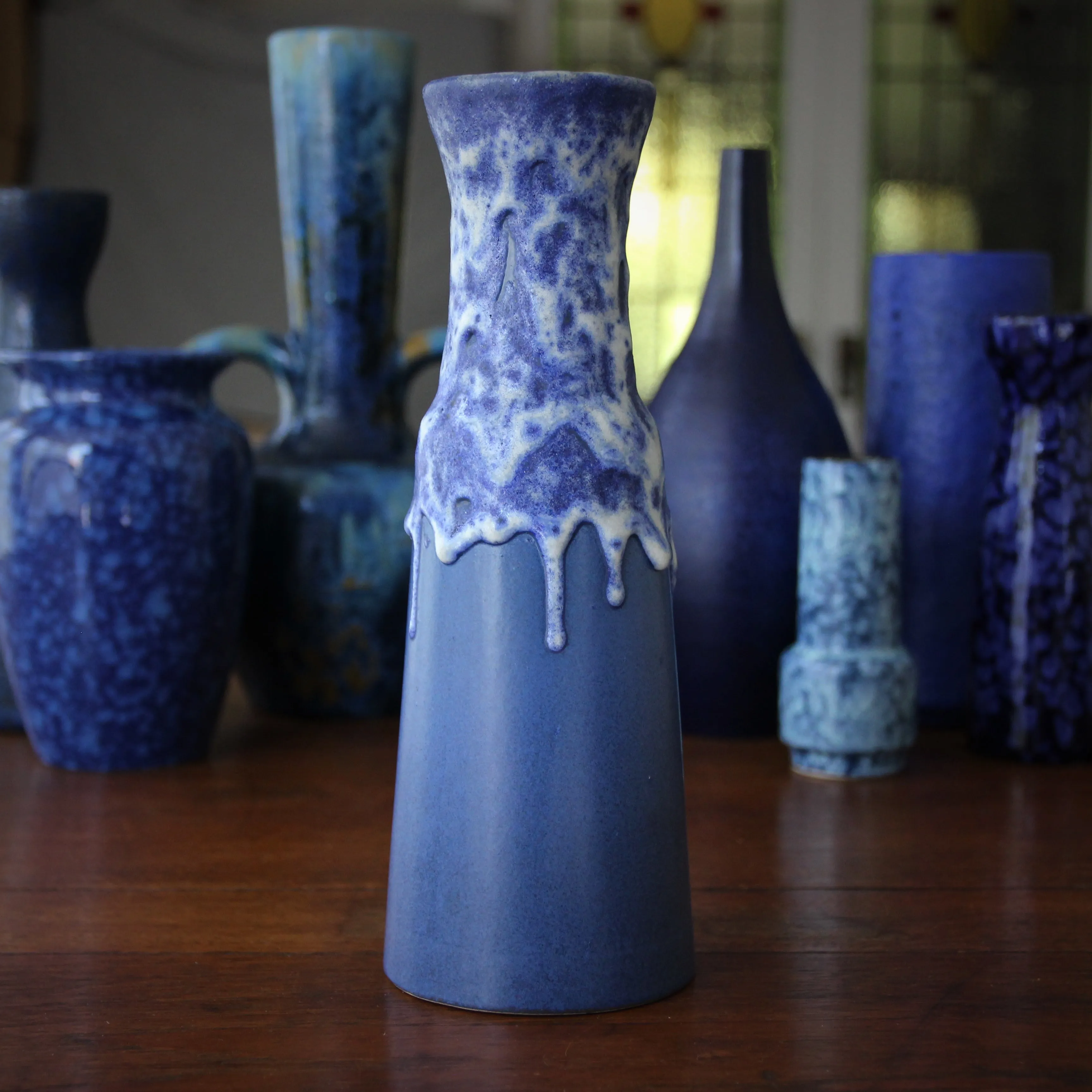 Seafoam Modernist Vase