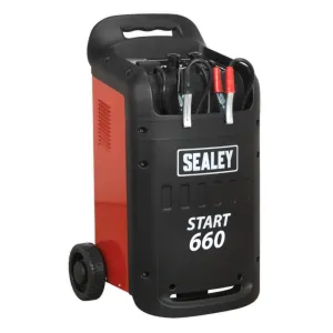 Sealey Heavy-Duty Starter Charger 660/100A 12/24V - B