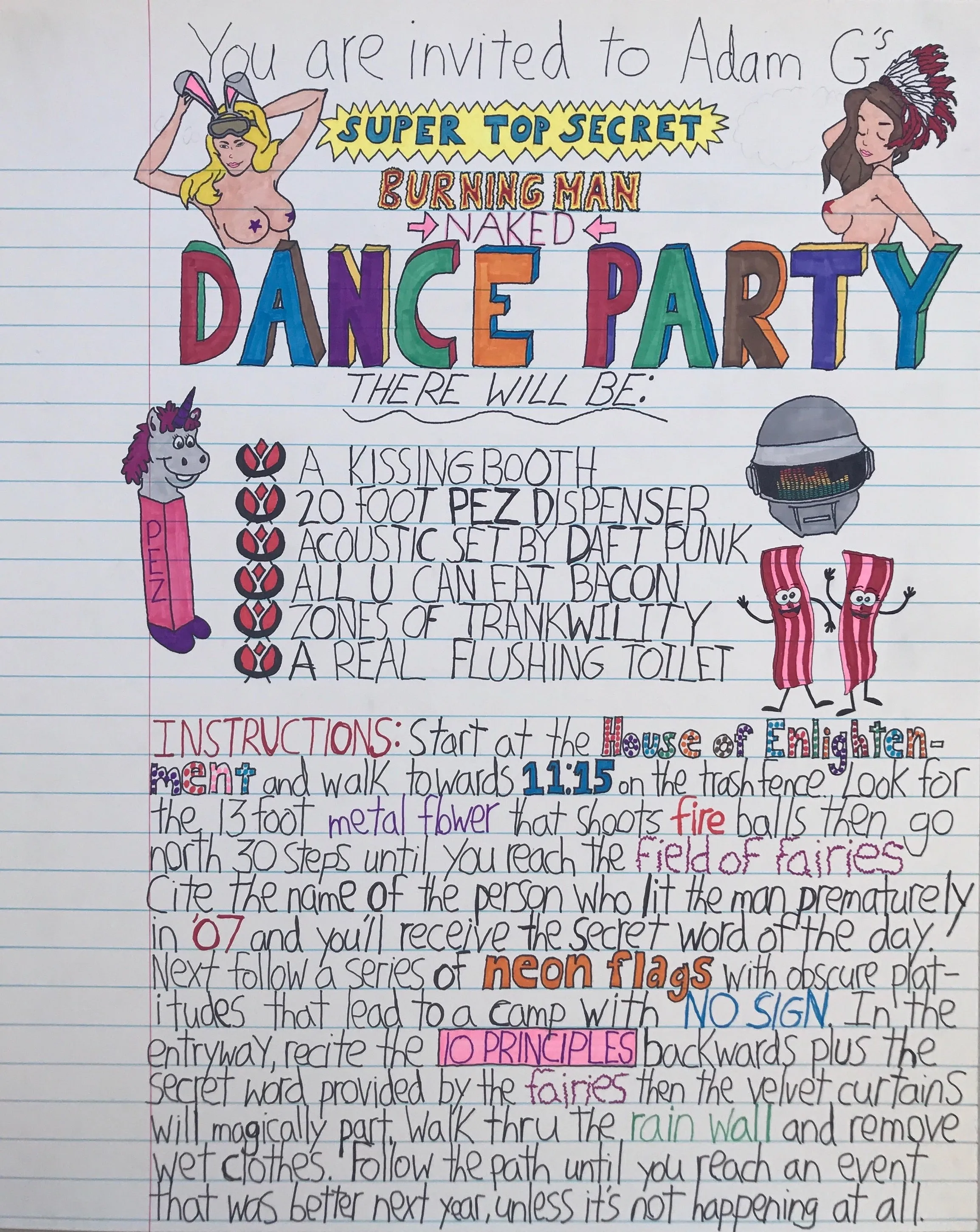 Secret Dance Party - Limited Edition Print