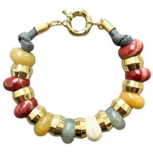 Semi-Precious Bracelet Agate & Jasper