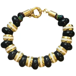 Semi-Precious Bracelet Blue Goldstone