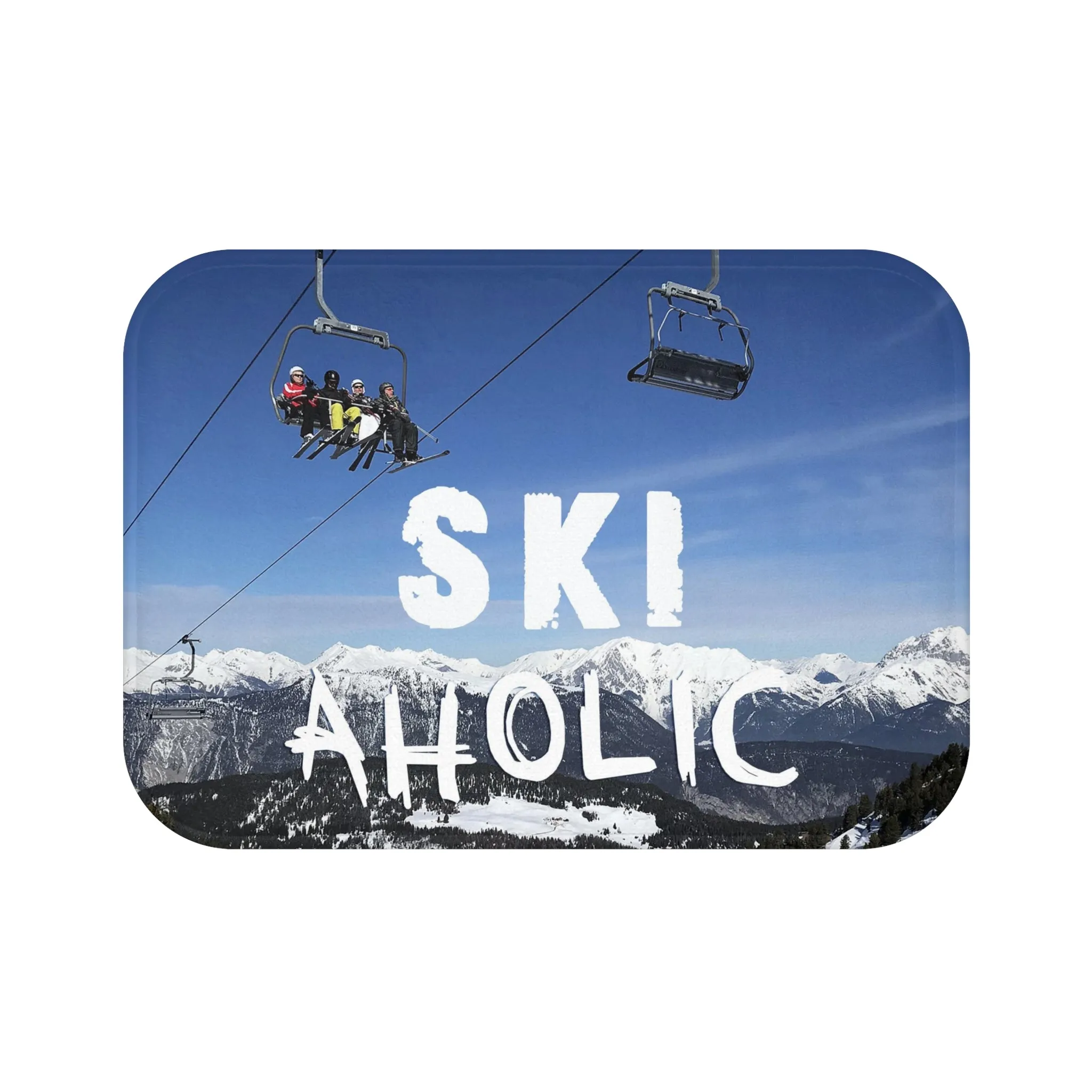Ski Aholic - Bath Mat