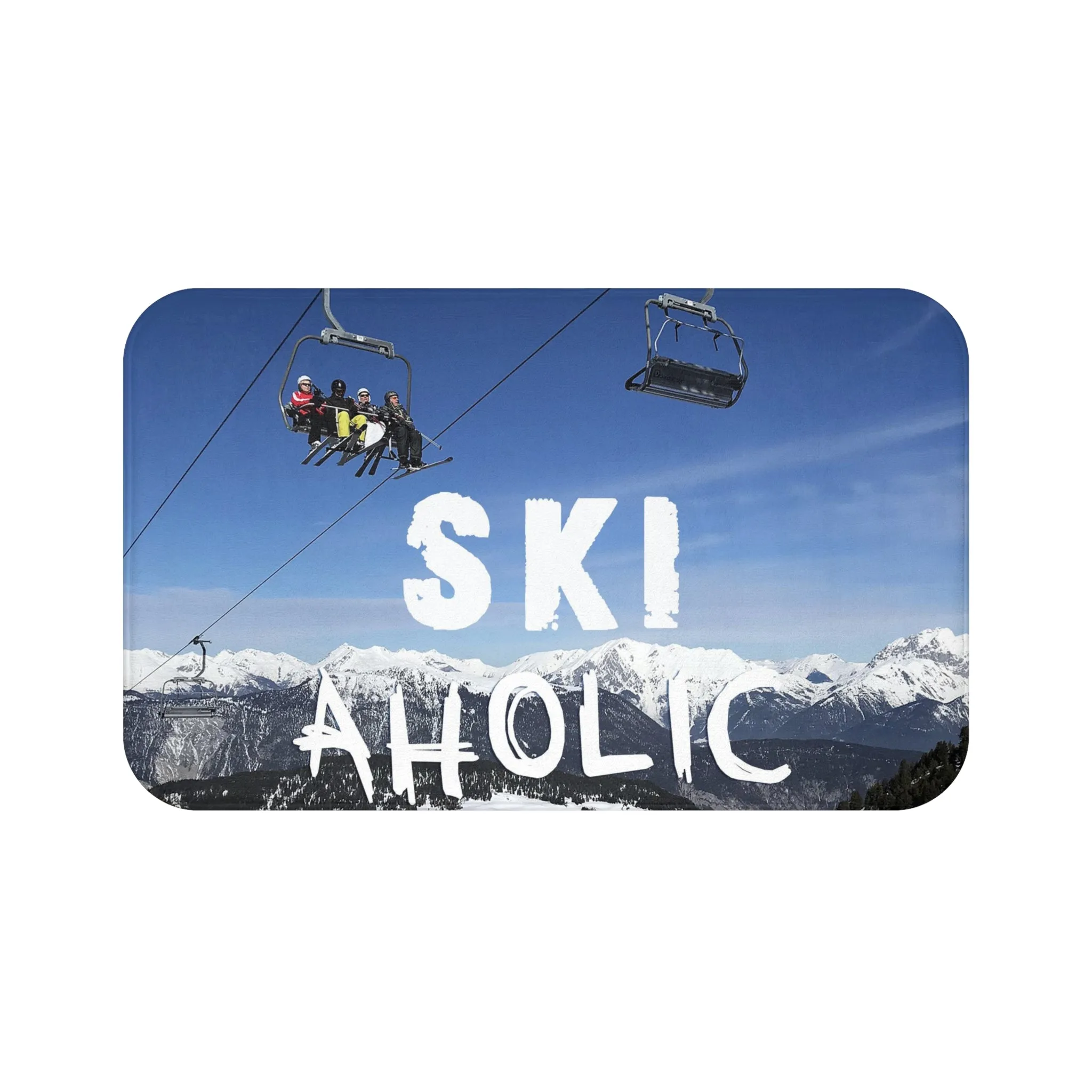 Ski Aholic - Bath Mat