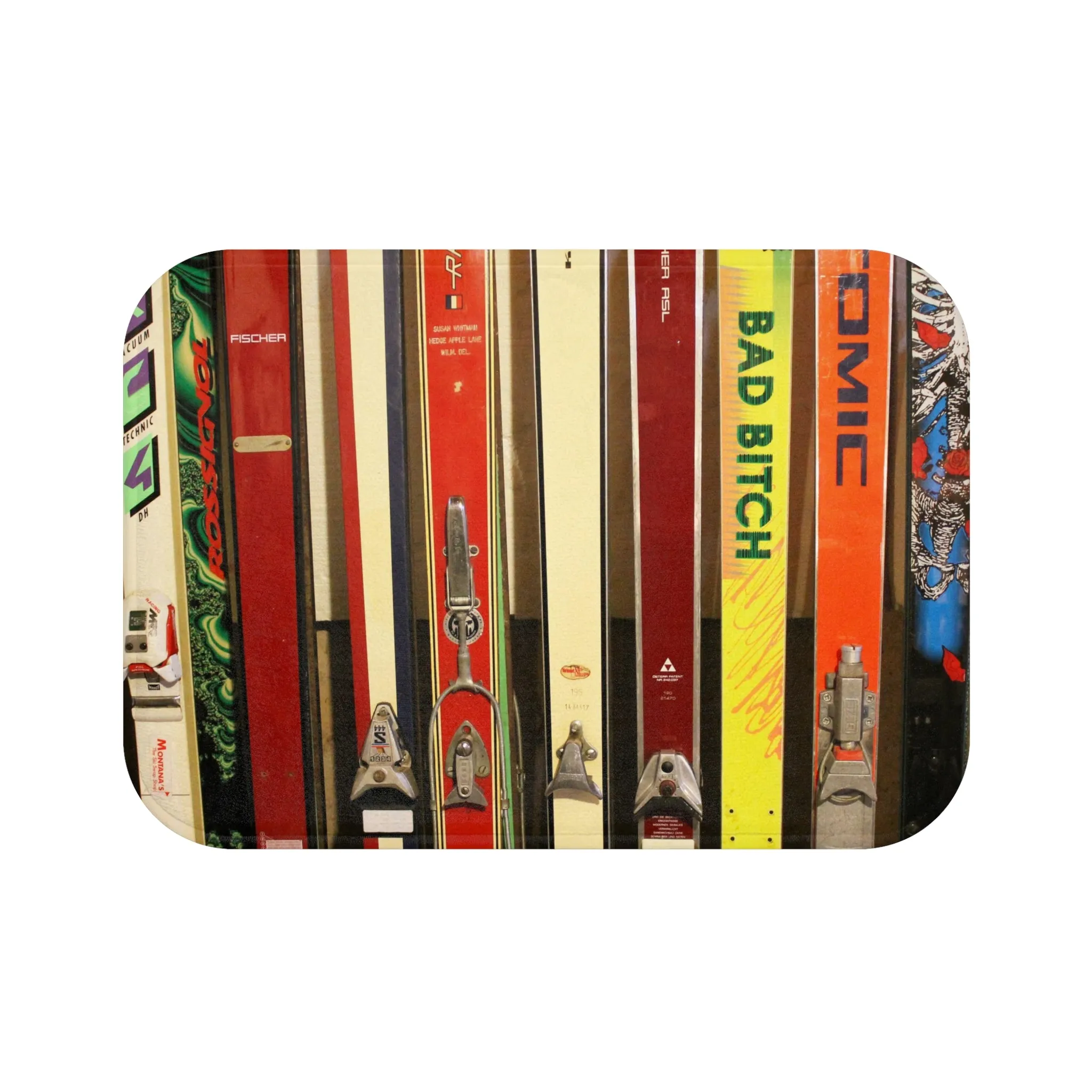 Skis and Bindings - Bath Mat