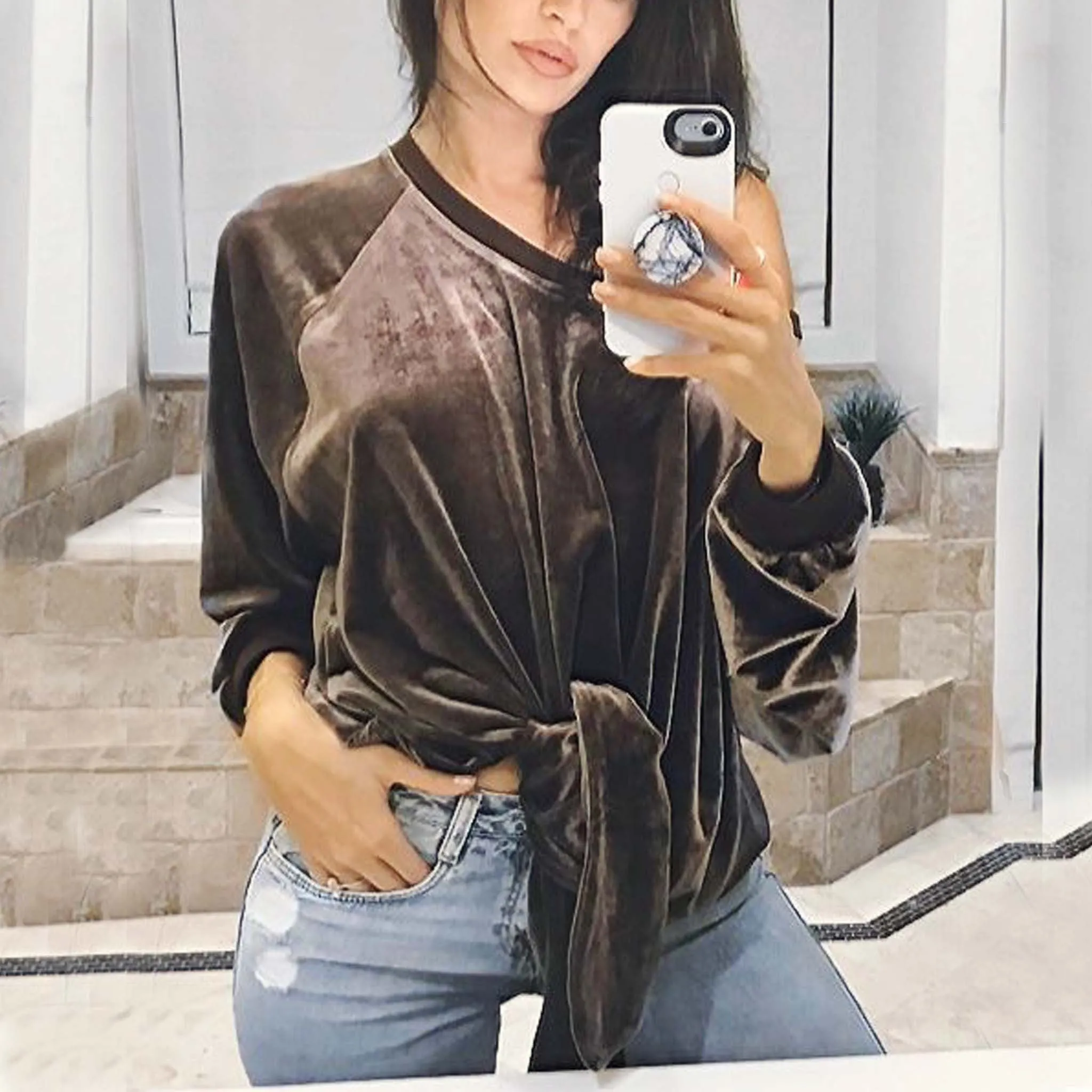 Softest Knotted Sweatshirt