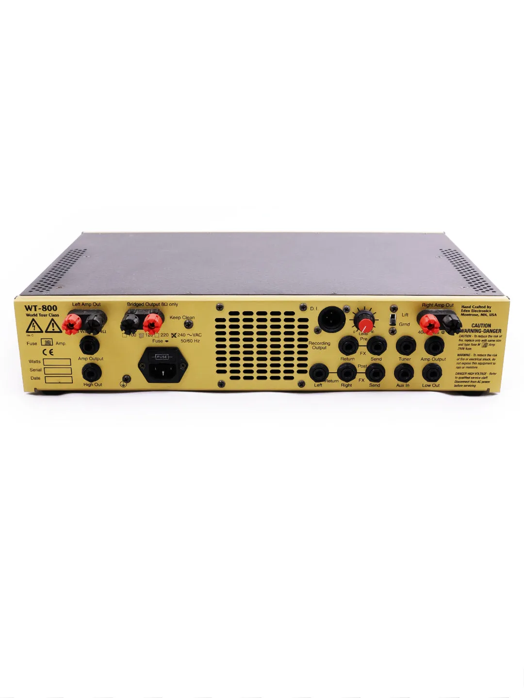 SOLD - Eden World Tour 800 Head w Epifani 600w Bass Cabinet