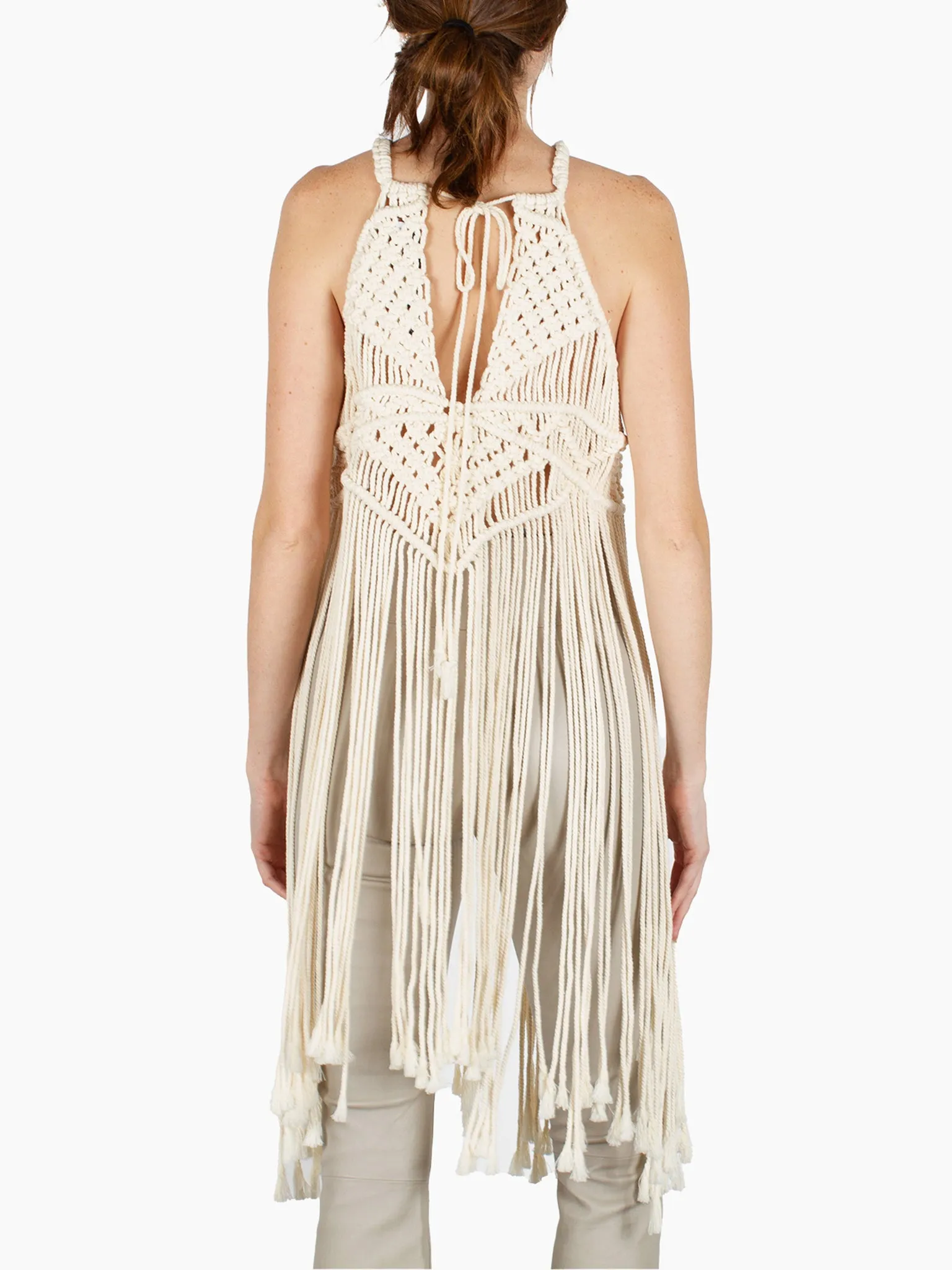 SONIA CARRASCO Macrame Top
