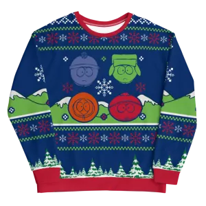 South Park Boys Ugly Holiday Unisex Crew Neck Sweatshirt