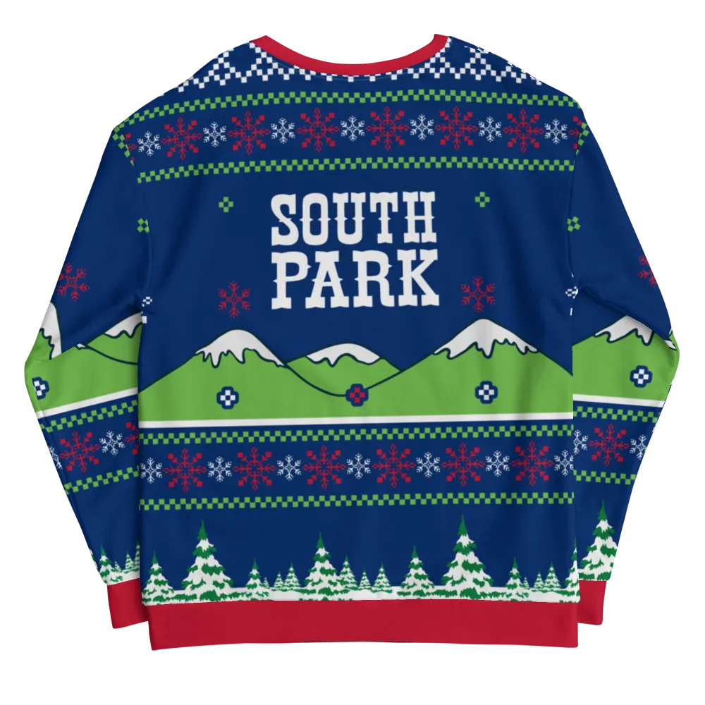 South Park Boys Ugly Holiday Unisex Crew Neck Sweatshirt