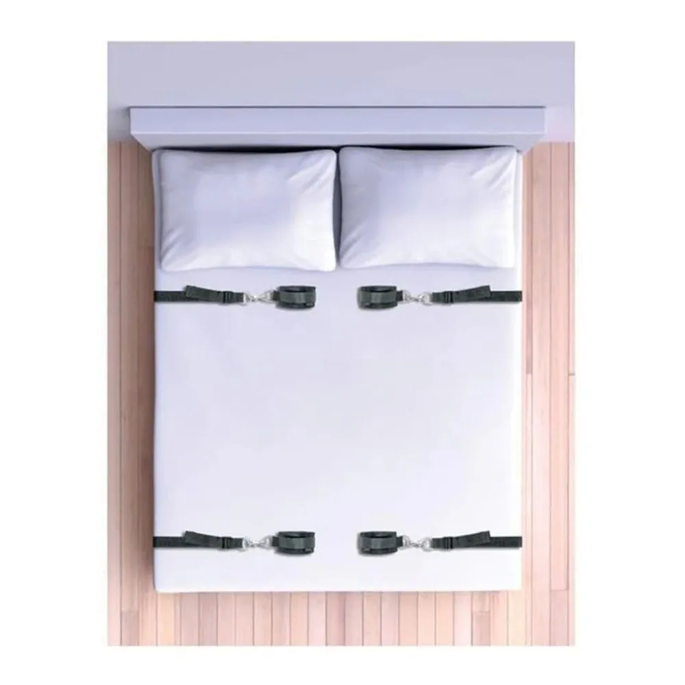 Sportsheets Under The Bed Restraints System - Black