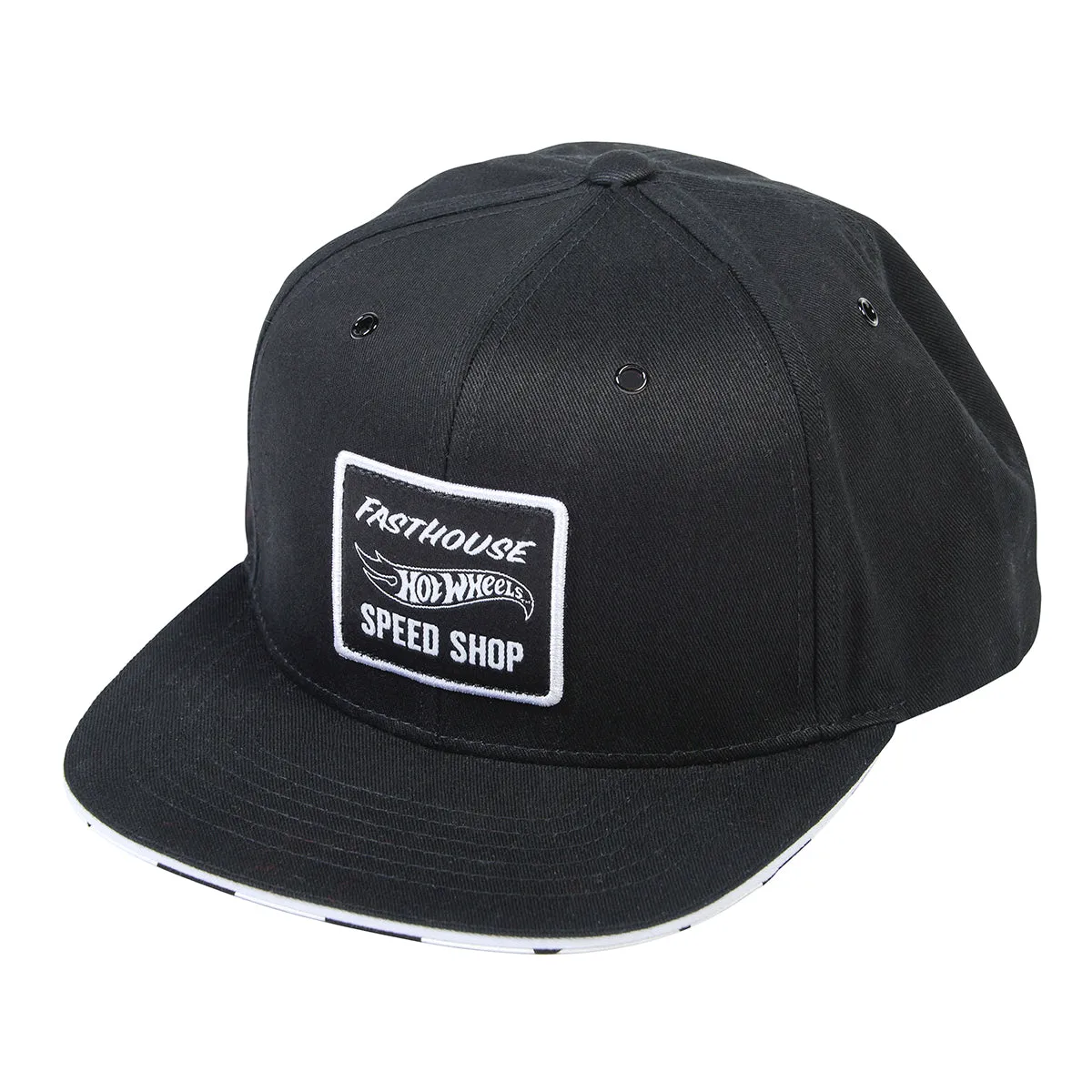 Staging Hot Wheels Hat - Black/White