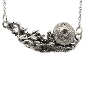 Sterling Silver Sea Urchin Necklace