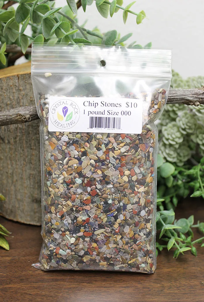Stone Chips, Size 000 (Triple Aught)