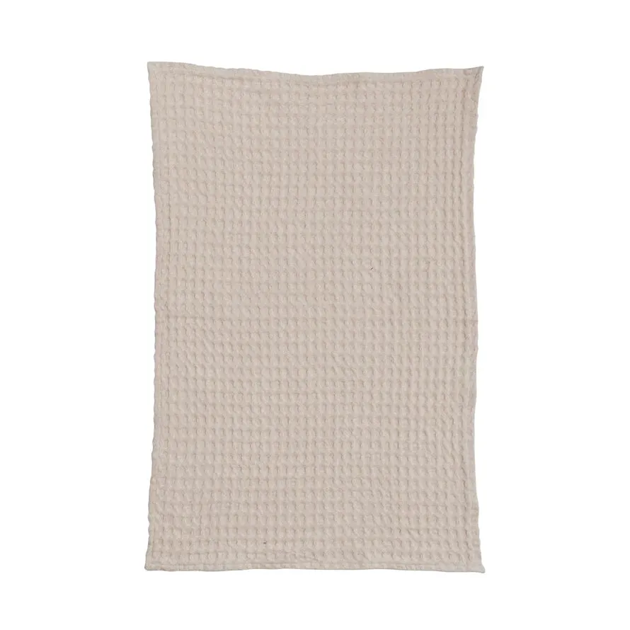 Stonewashed Waffle Tea Towel