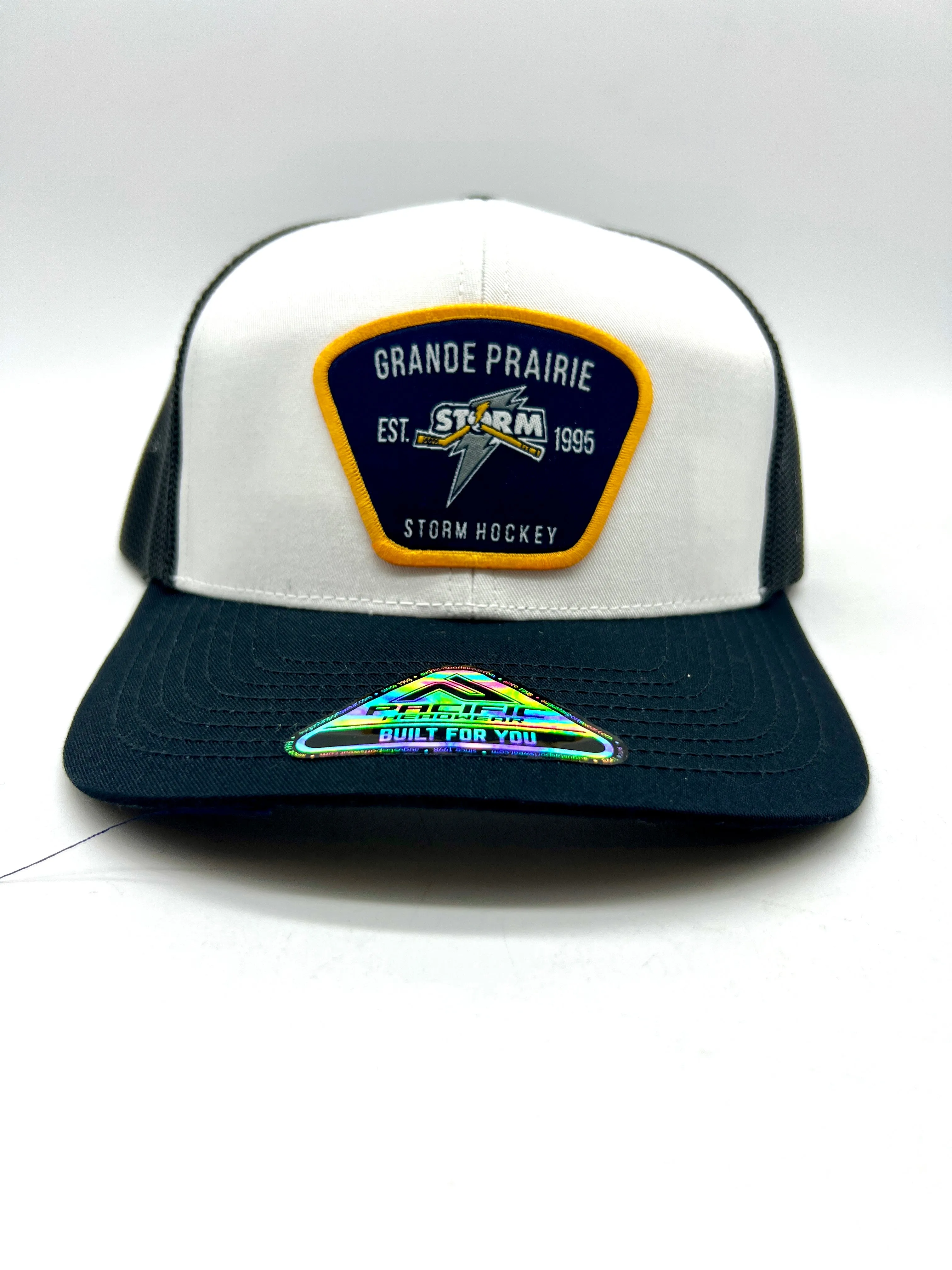 Storm Woven Patch Tucker Cap