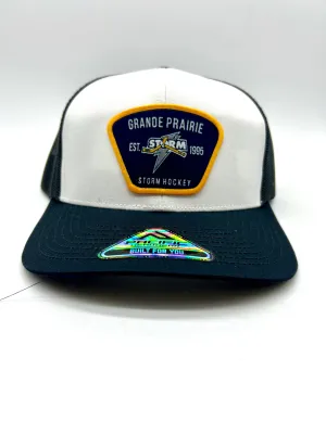 Storm Woven Patch Tucker Cap